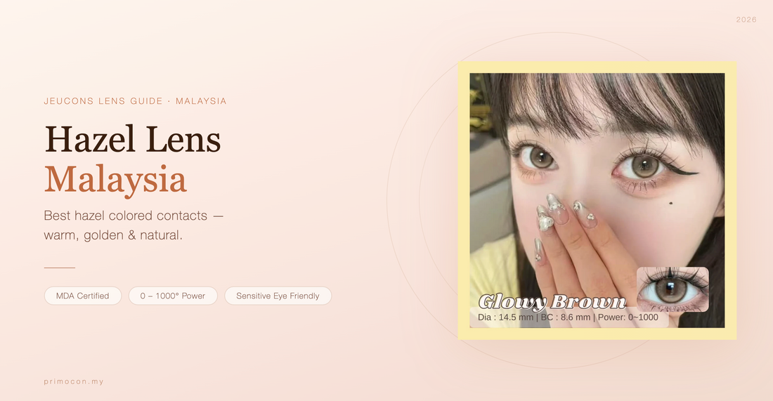 Hazel Lens Malaysia — Best Hazel Colored Contacts 2026